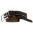 Кожаный ремень Zimeti black (арт. 9028-01)