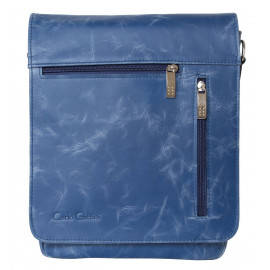 Кожаная мужская сумка Oscano blue 