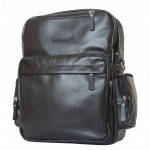 Кожаная сумка-рюкзак Reno black 
