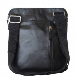 Кожаная мужская сумка Assenza black 