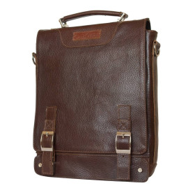 Кожаный портфель Torrano dark terracotta