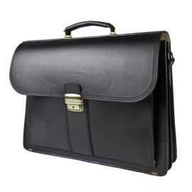 Кожаный портфель Berutti black (арт. 2028-01) Кожаный портфель Berutti black (арт. 2028-01)