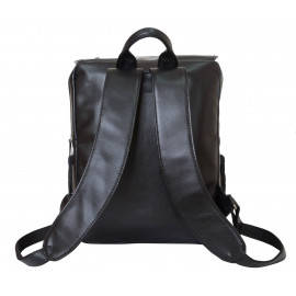 Кожаный рюкзак Santerno black 