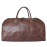 Кожаная дорожная сумка Campelli dark terracotta
