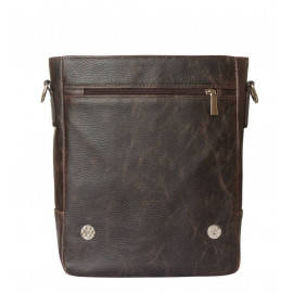 Кожаная мужская сумка Oscano brown 