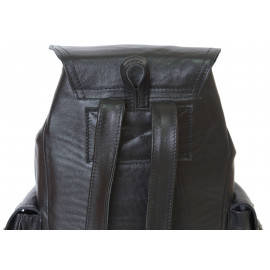 Женский кожаный рюкзак Velona black 