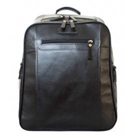 Кожаный рюкзак Cossira black 