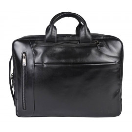 Кожаная сумка-рюкзак Martellago black (арт. 3089-01)