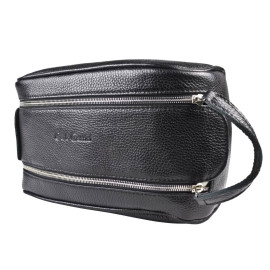 Кожаный несессер Vione black (арт. 6007-01) Кожаный несессер Vione black (арт. 6007-01)