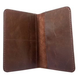 Кожаная документница Rezzato brown  Кожаная документница Rezzato brown