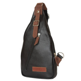 Кожаный рюкзак Crosetta black