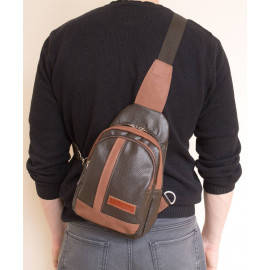 Кожаный рюкзак Fossalta brown 