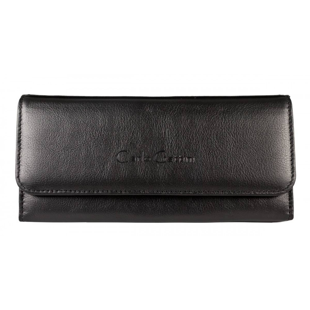Кожаный кошелек Bellona black (арт. 7703-01)