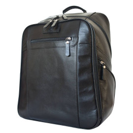 Кожаный рюкзак Cossira black