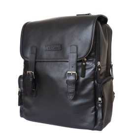 Кожаный рюкзак Santerno black  Кожаный рюкзак Santerno black